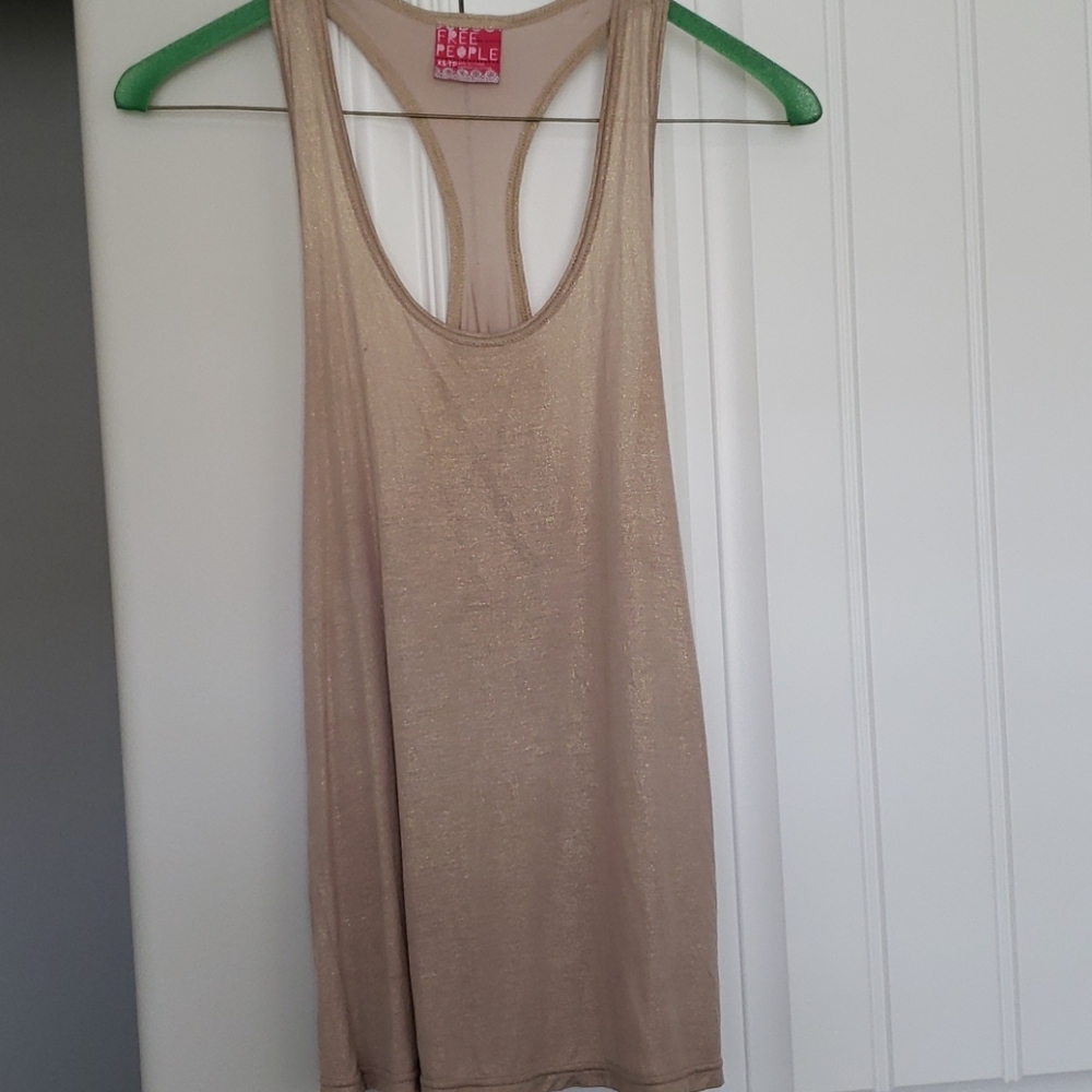 Free People Shimmer Tank